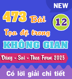 Phương pháp toạ độ trong không gian (Đ-S)